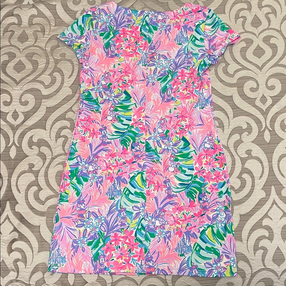 NWT Lilly Pulitzer Disney Dreamin Sophiletta Short Sleeve Dress Size Small - Picture 4 of 4